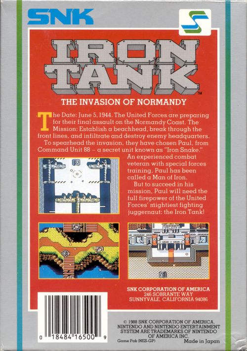  Iron Tank