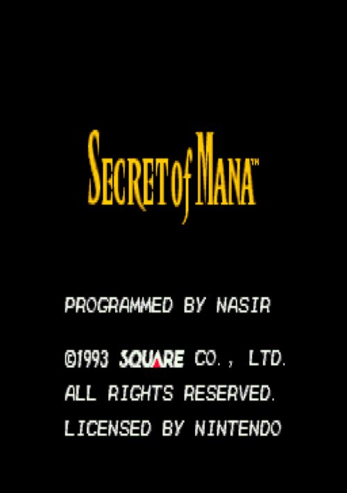 Secret Of Mana (V1.0)