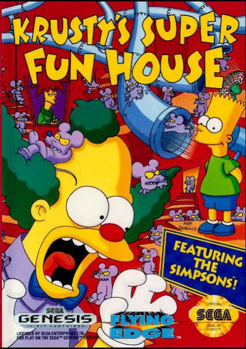 Simpsons, The - Krusty's Super Fun House [a1] (E)