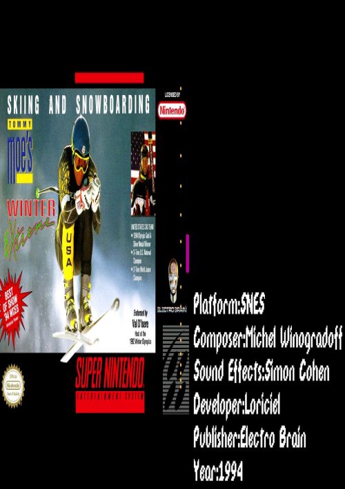 Winter Extreme Skiing And Snowboarding