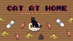CAT AT HOME