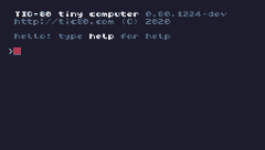 NEW TIC-80 STARTUP