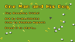 ONE MAN AND HIS DOG