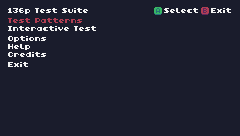 136P TEST SUITE