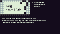 QUIZ DA PRE-HISTORIA