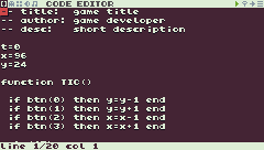 TIC-80 IN TIC-80
