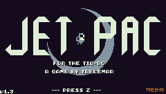 JETPAC BLACK AND WHITE  EDITION