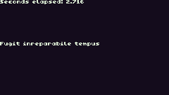 TIME DEMO / LUA