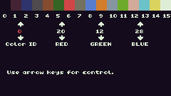 PALETTE EDITOR