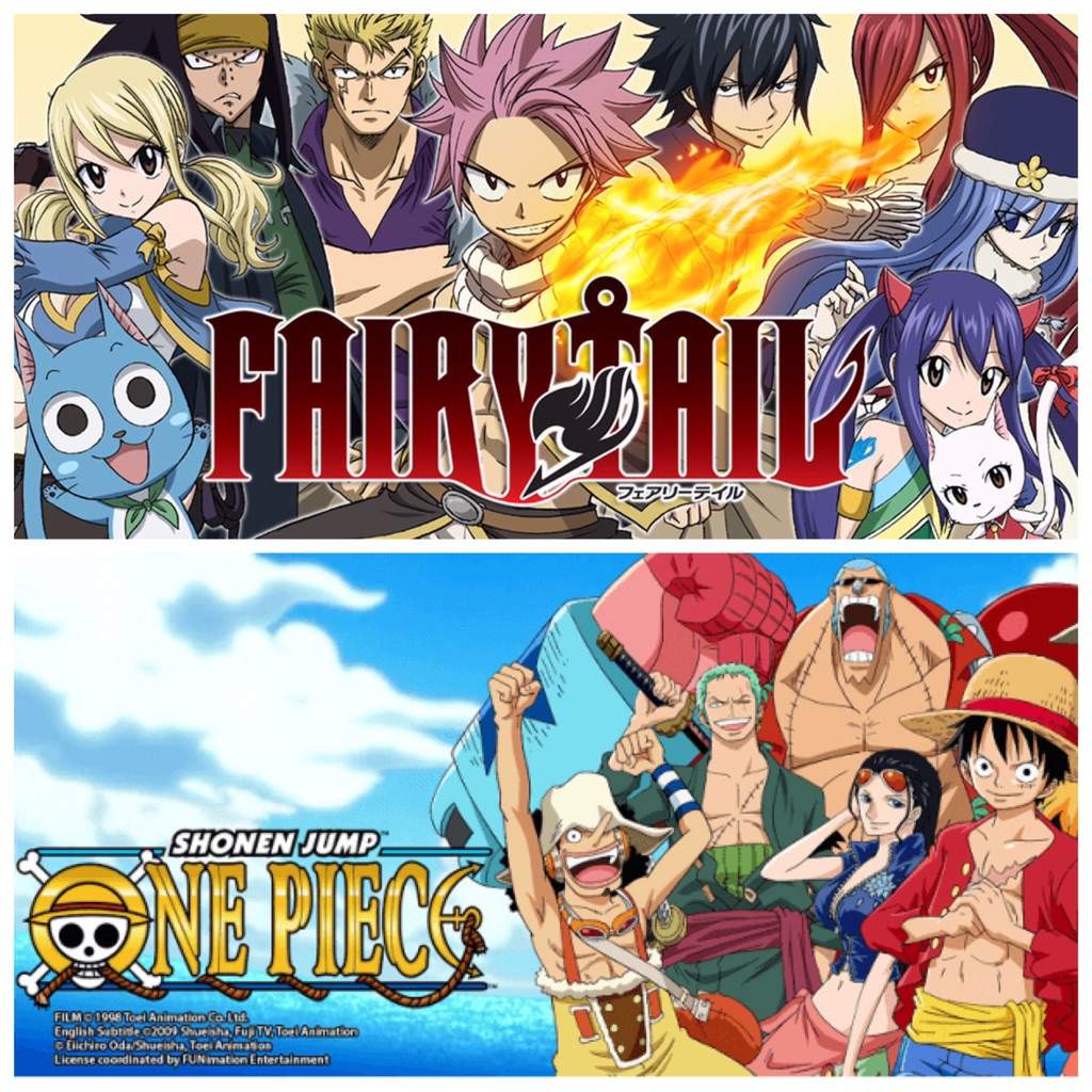 Fairy Tail vs One Piece